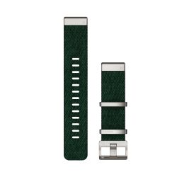 Garmin curea nailon QuickFit 22 cu model jacquard - verde Pine