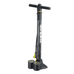 Topeak pompa podea JoeBlow Dualie pentru mtb &amp; fatbike - negru