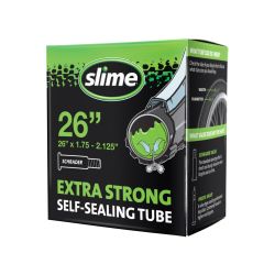 Slime - camera bicicleta 26" cu solutie antipana - 26"x1.75-> 26"x2.125 - 47-559-> 57-559 - valva auto
