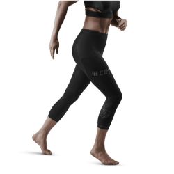CEP - Colanti de alergare 3/4 pentru femei Running tights 3.0 W - black - negru