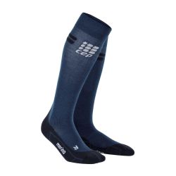 CEP Run Merino Socks W bleumarin-negru