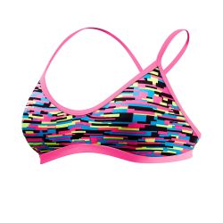 TYR - bustiera - Drift Trinity Top - albastru roz