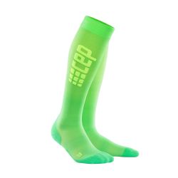 CEP Sosete de compresie 2.0 W pentru alergare Ultralight verde-viper