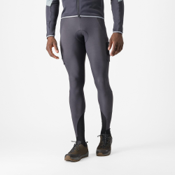 Castelli - pantaloni lungi cu bretele 4-16 gr C - Unlimited Trail - antracit