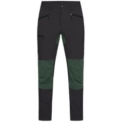 Haglofs - Pantaloni drumetie barbati Mid Slim Pant - negru verde padure