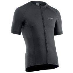 Northwave - tricou ciclism pentru bărbați mânecă scurtă Force Jersey - negru