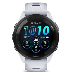 Garmin Forerunner 265 ceas multisport GPS AMOLED 46 mm - alb