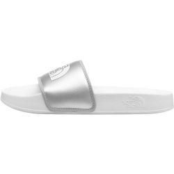 The North Face - slapi Base Camp Slides III W pentru femei - argintiu-metalic-alb