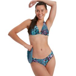 Speedo - costum inot femei 2 piese - Mix &amp; Match Triangle - Albastru I Negru