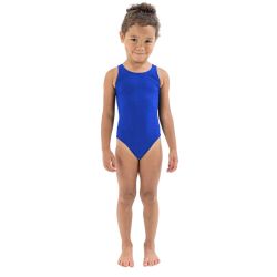 Finis - Costum de baie intreg Fete Bladeback - Albastru Maze