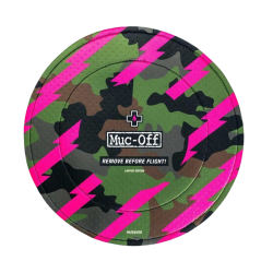 Muc-Off - Huse disc frana bicicleta Disc Brake Cover - verde camo roz