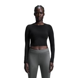On - bluza - Studio Long-T Crop W - Black