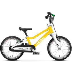 Bicicleta copii Woom 2 Go cu roti 14"  galben Vibrant Yellow