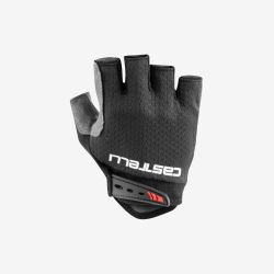Castelli - manusi ciclism degete scurte copii - Entrata V Kid Glove - negru deschis