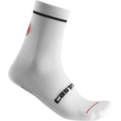 Castelli - sosete ciclism - Entrata 13 Sock - alb