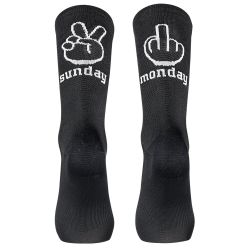 Northwave - sosete ciclism - Sunday Monday Sock - Black