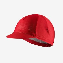 Castelli - sapca ciclism vara - Espresso 2 Cap - rosu aprins