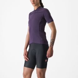 Castelli - tricou ciclism maneca scurta regular fit - Anima 4 W Jersey - 18-32 gr C - negru night Shade