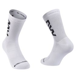 Northwave - sosete ciclism - Extreme AIR MID Sock - White | Black