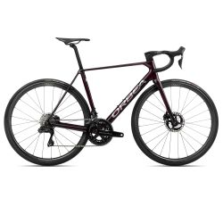 Bicicletă șosea race Orbea ORCA M10iLTD PWR - Wine Red Carbon View | Titanium (Gloss)