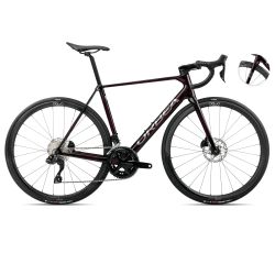 Bicicletă șosea race Orbea ORCA M35i - Wine Red Carbon View | Titanium (Gloss)