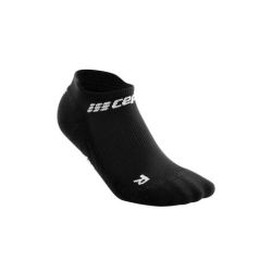 CEP - sosete compresie sub glezna - the run socks no show v4 - black