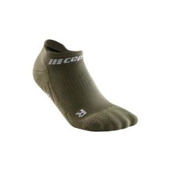 CEP - sosete compresie sub glezna - the run socks no show v4 - olive
