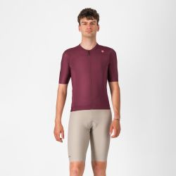 Castelli - pantaloni ciclism scurti cu bretele - Espresso Bibshort - 15-35 gr C - argila