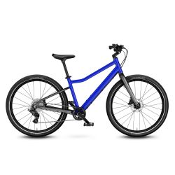 Bicicleta copii Woom 5 Explore cu roti 24" albastru magnetic blue