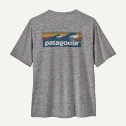 Patagonia - tricou - M Capilene Cool Daily Graphic Waters - Gri