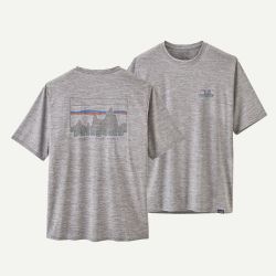 Patagonia - tricou - M Capilene Cool Daily Graphic - Gri