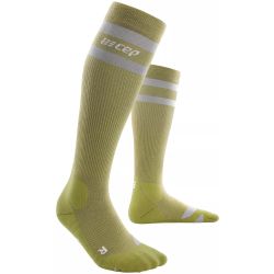CEP - sosete compresie inalte - hiking 80`s socks tall W - olive | grey