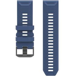 Coros - curea ceas silicon - Compatibil cu Vertix 2 Si Vertix 2S - 26mm - Navy