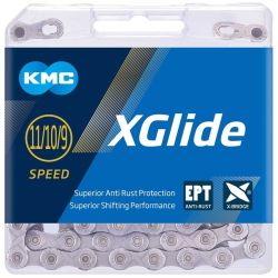 KMC - lant - 9/10 /11 viteze - X - Glide - anti-rugina - 126 zale