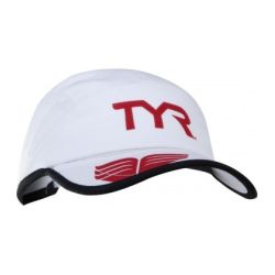 TYR - sapca de alergare - Running Cap - alb