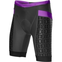 TYR - FEMALE 6IN COMP TRI SHORT - Negru Mov