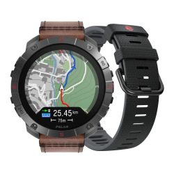 Polar - ceas sport inteligent GPS premium - Grit X2 Pro Titan - gri