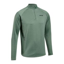CEP - bluza cu maneca lunga - cold weather zip shirt long sleeve - green