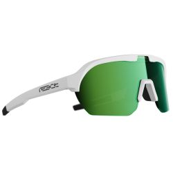 Ochelari de soare electro fotocromatici React Swiss OPTRAY ARC - lentila verde si rama alba