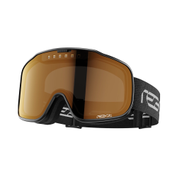 Ochelari de schi electro fotocromatici React Swiss SIGHT - lentila Ruby si rama neagra