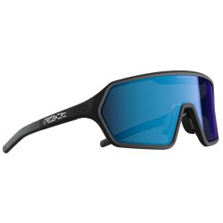 Ochelari de soare electro fotocromatici React Swiss REV SKY - lentila albastra si rama neagra - masura S