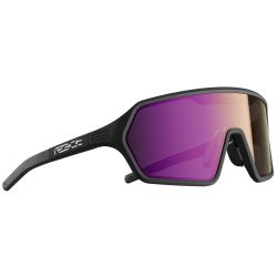 Ochelari de soare electro fotocromatici React Swiss REV NOVA - lentila mov si rama neagra - masura M
