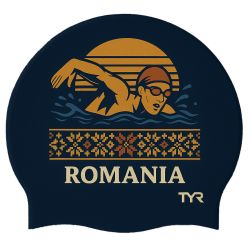 TYR - casca inot silicon Romania - campionat mondial junior Otopeni