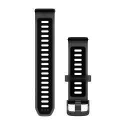 Garmin Curele cu eliberare rapidă (Quick Release 20 mm) | Negru translucid/negru cu carcasă slate
