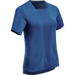 CEP - tricou tehnic femei - the run shirt short sleeve v4 - blue
