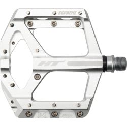 HT COMPONENTS - pedale flat bicicleta MTB ANS10 Supreme Emil Johansson - argintiu