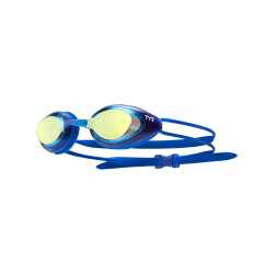 Ochelari înot TYR BLACKHAWK Racing Goggles Mirrored - albastru | auriu - oglindă | competiție