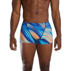 Costum înot TYR Riptide Square Leg - turcoaz/portocaliu | Durafast Elite