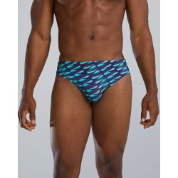 Slip înot TYR Dragonflyte - verde/bleumarin | rezistent clor