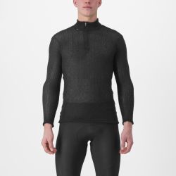 Tricou Castelli Cold Day 2nd Layer - negru | izolație termică superioară
